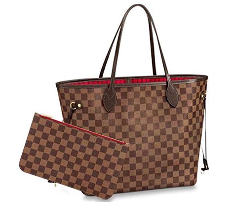 red and brown lv bag|Lv brown checkered bag.